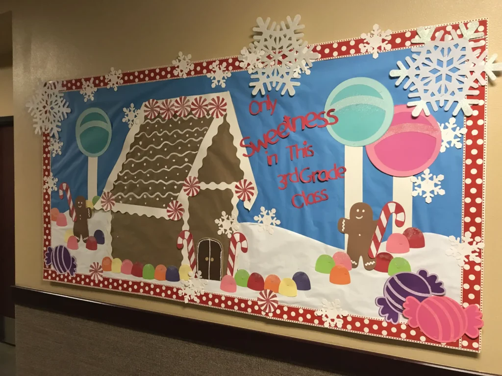 Gingerbread House Door Classroom