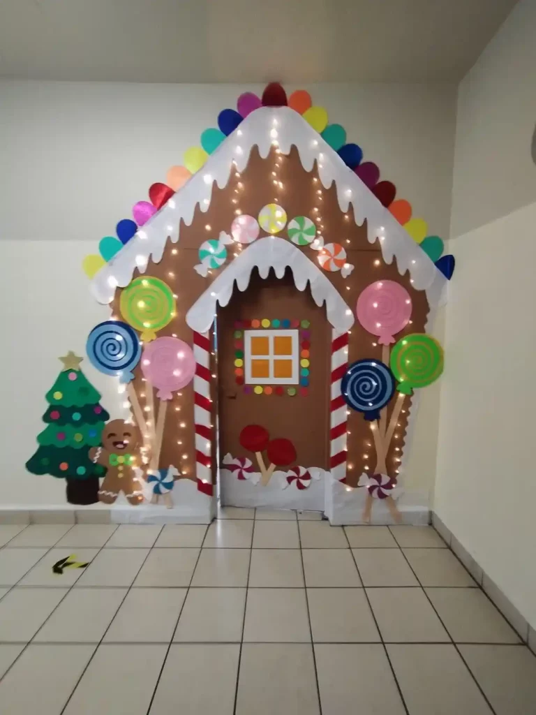 Gingerbread House Door Classroom