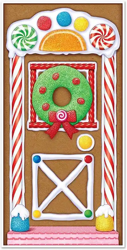 Gingerbread House Door Classroom
