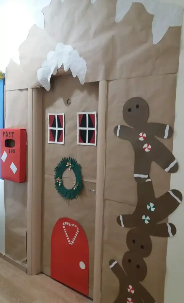 Gingerbread House Door Classroom