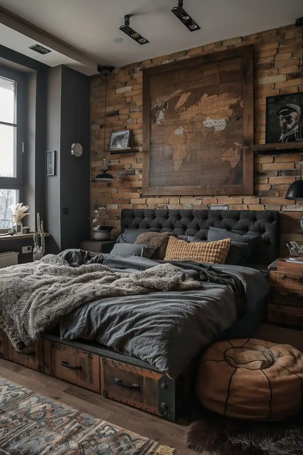 Mens Bedroom Ideas Masculine Interior