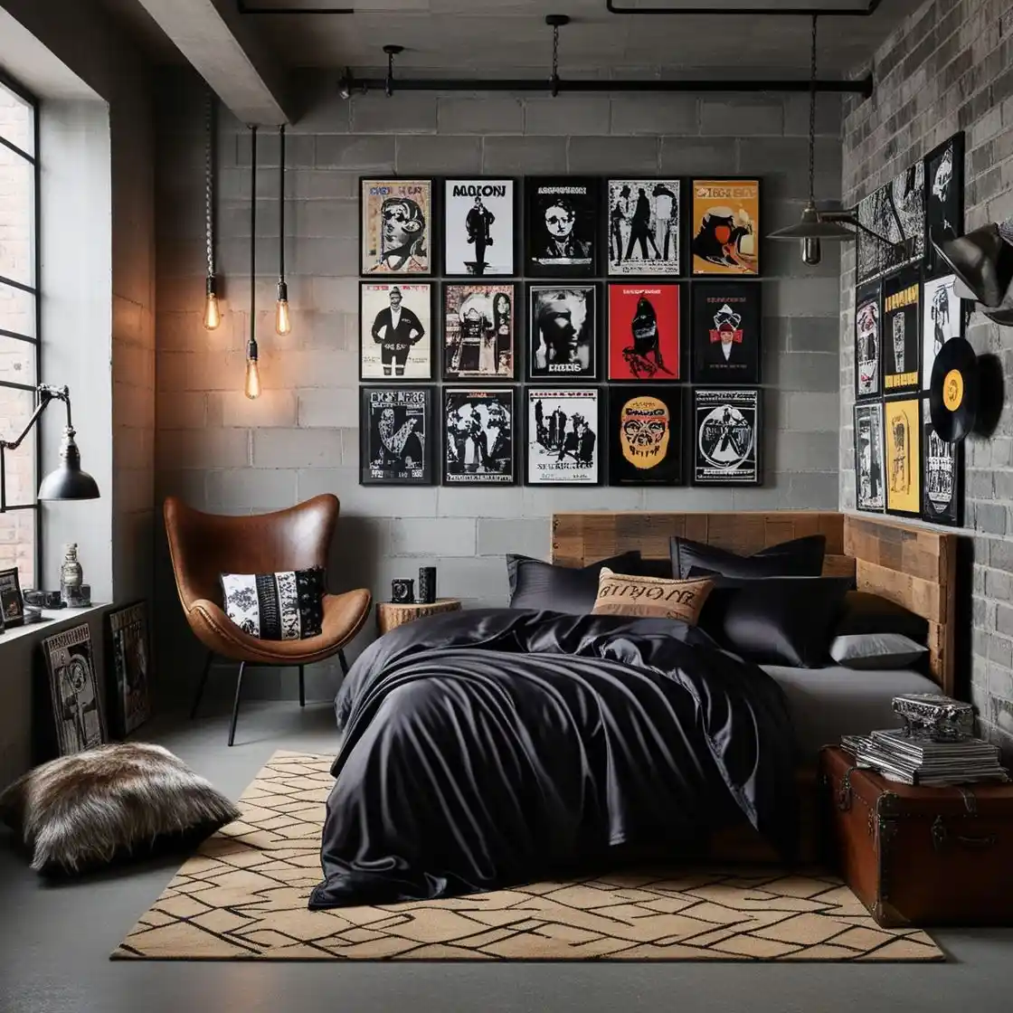 Mens Bedroom Ideas Masculine Interior