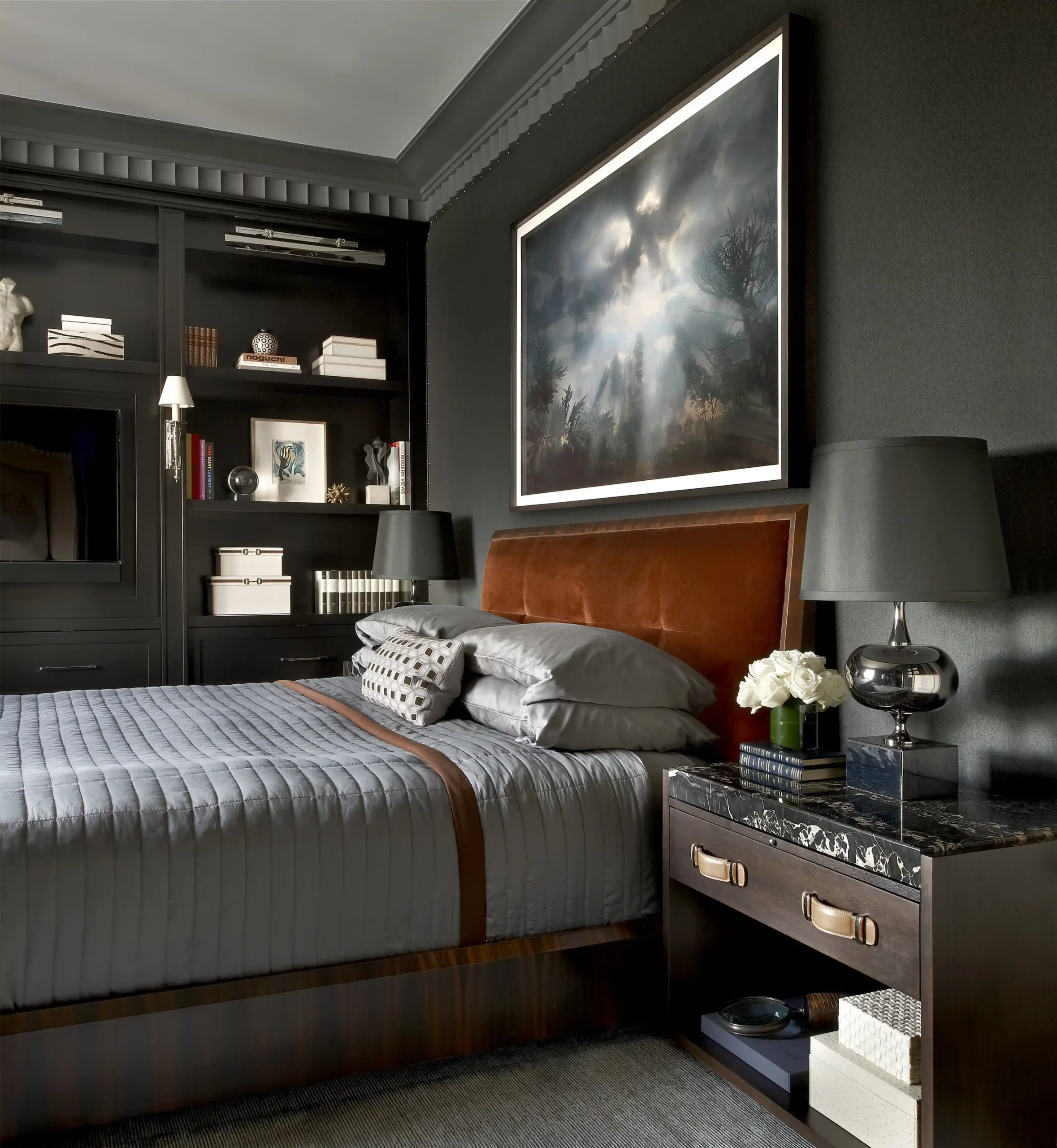 Mens Bedroom Ideas Masculine Interior