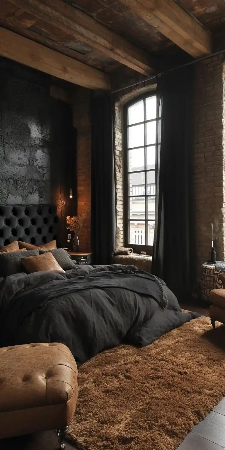 Mens Bedroom Ideas Masculine Interior