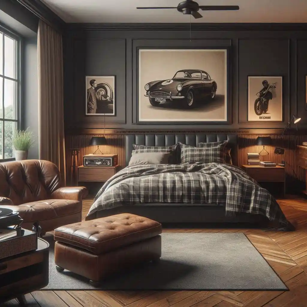 Mens Bedroom Ideas Masculine Interior