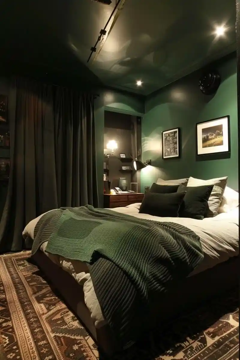 Mens Bedroom Ideas Masculine Interior