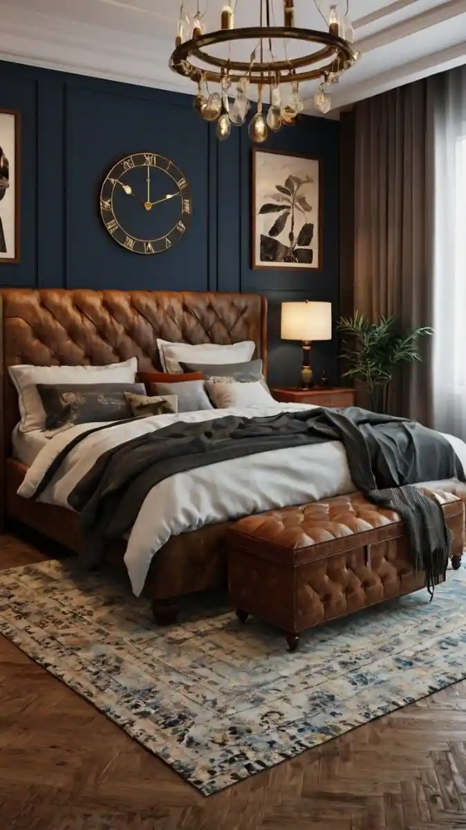 Mens Bedroom Ideas Masculine Interior