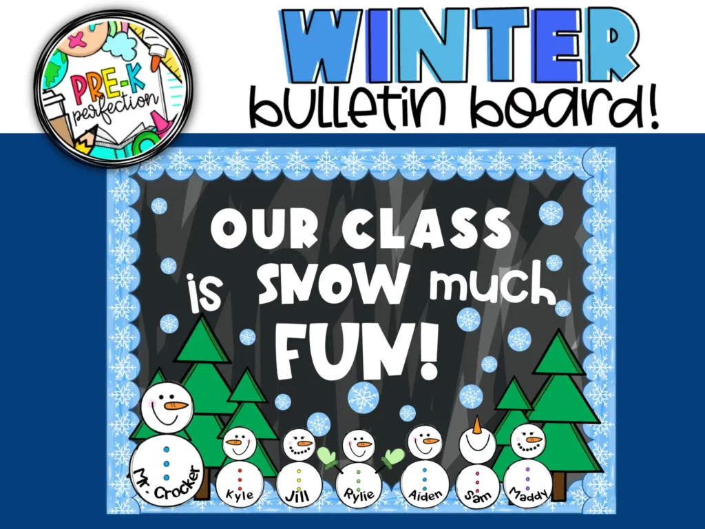 Snowman Bulletin Board