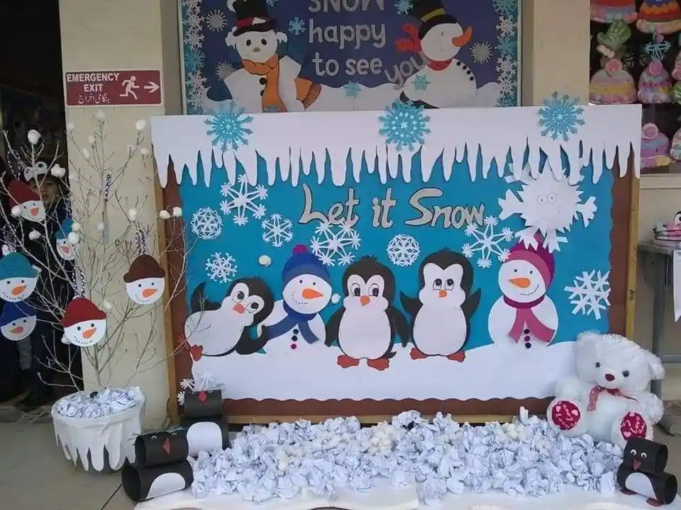 Snowman Bulletin Board