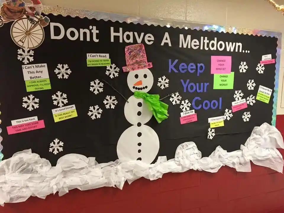 Snowman Bulletin Board