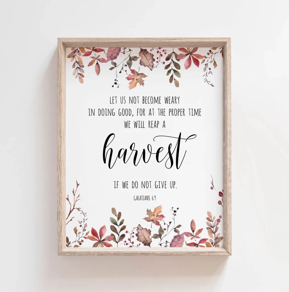 Thanksgiving Bible Verses