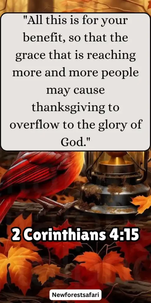 Thanksgiving Bible Verses