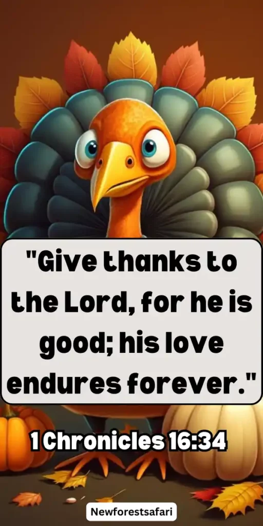 Thanksgiving Bible Verses