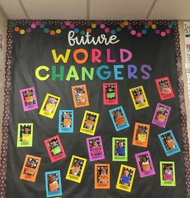 New Year Bulletin Boards Decorations for School