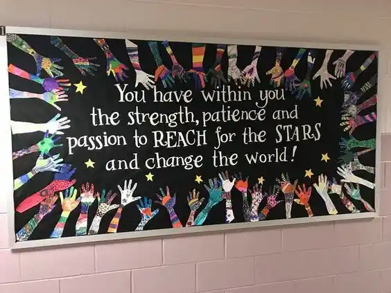 New Year Bulletin Boards Decorations for School