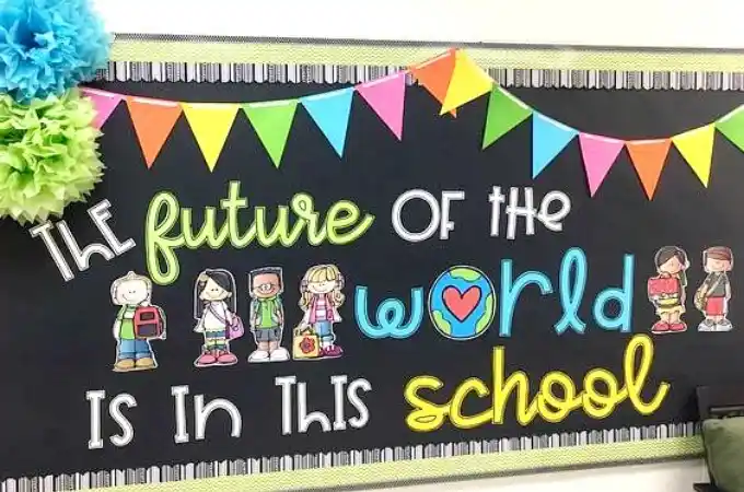 New Year Bulletin Boards Decorations for School