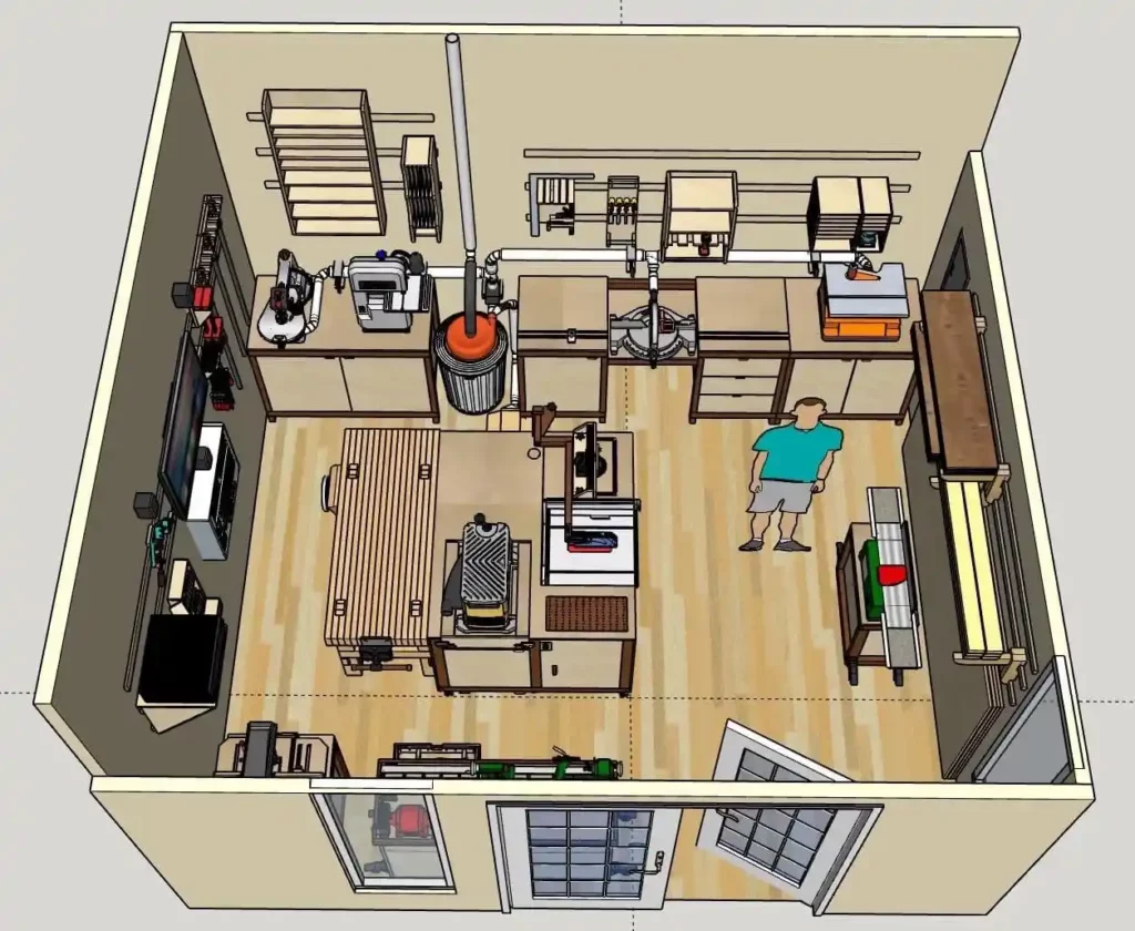 Garage Workshop Layout