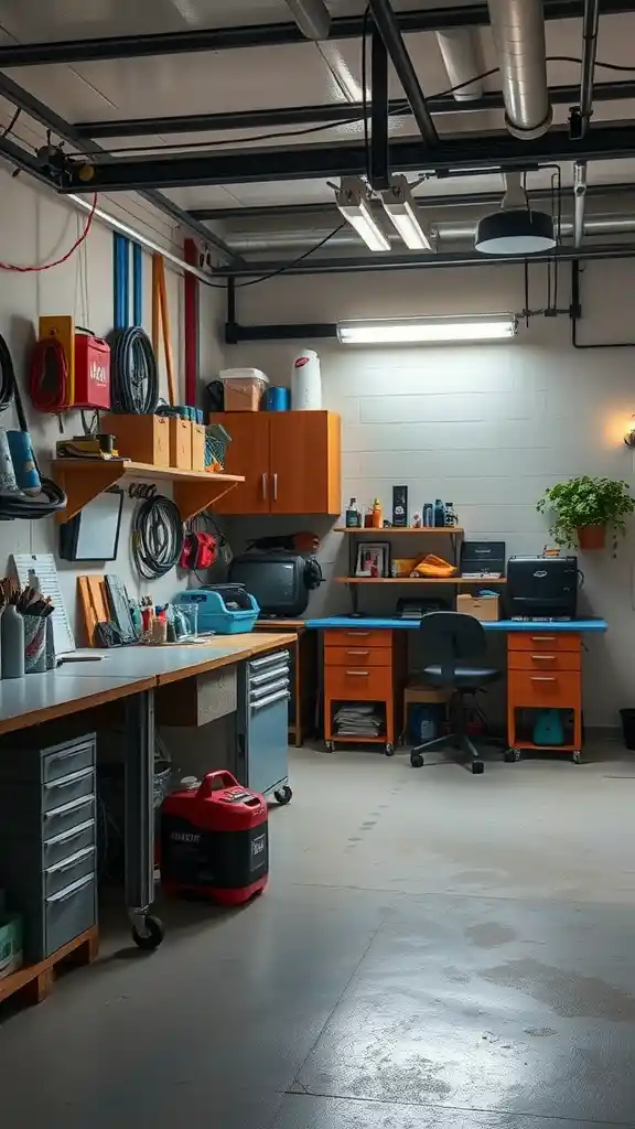 Garage Workshop Layout