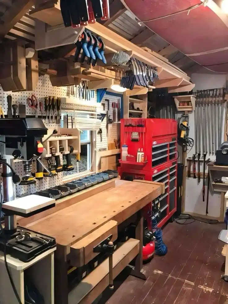 Garage Workshop Layout
