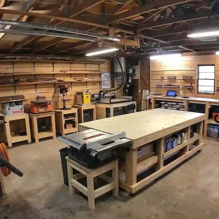 Garage Workshop Layout