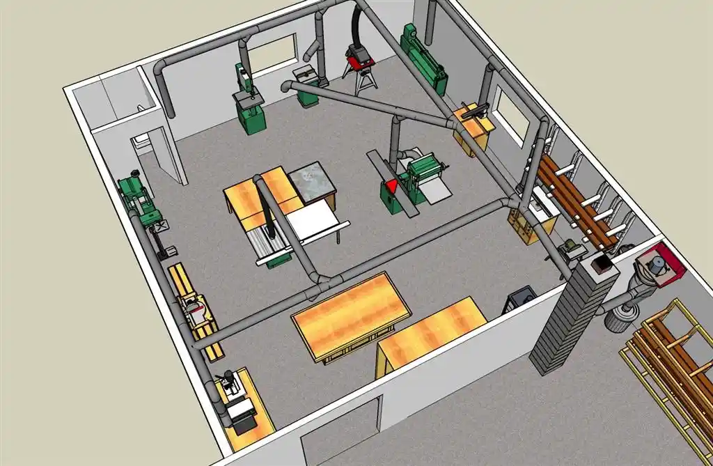 Garage Workshop Layout