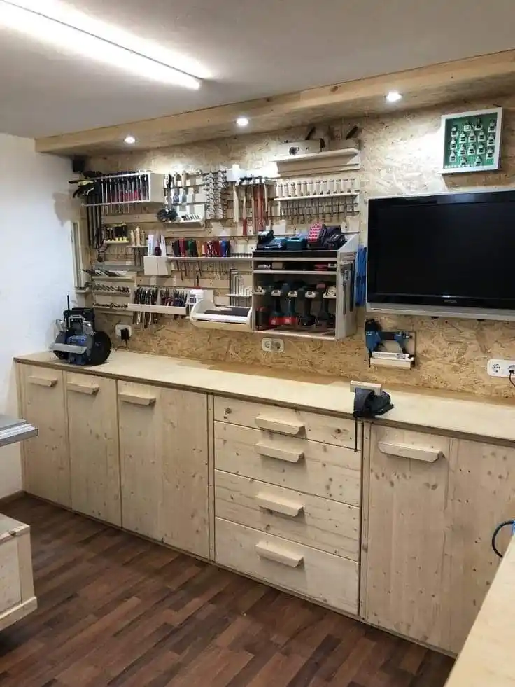Garage Workshop Layout