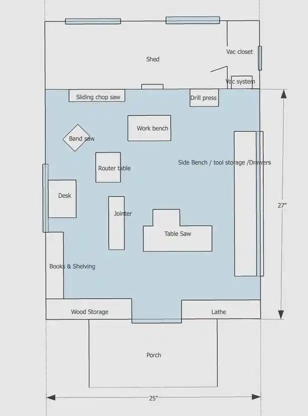 Garage Workshop Layout