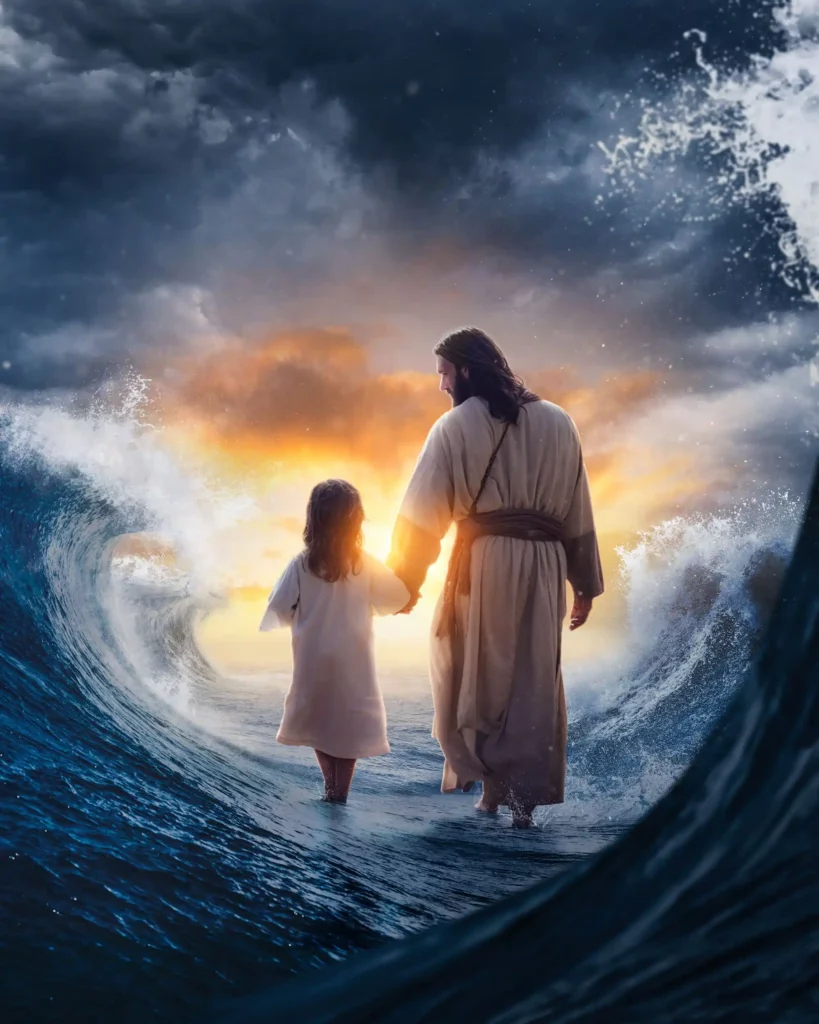 Jesus Holding Me Images