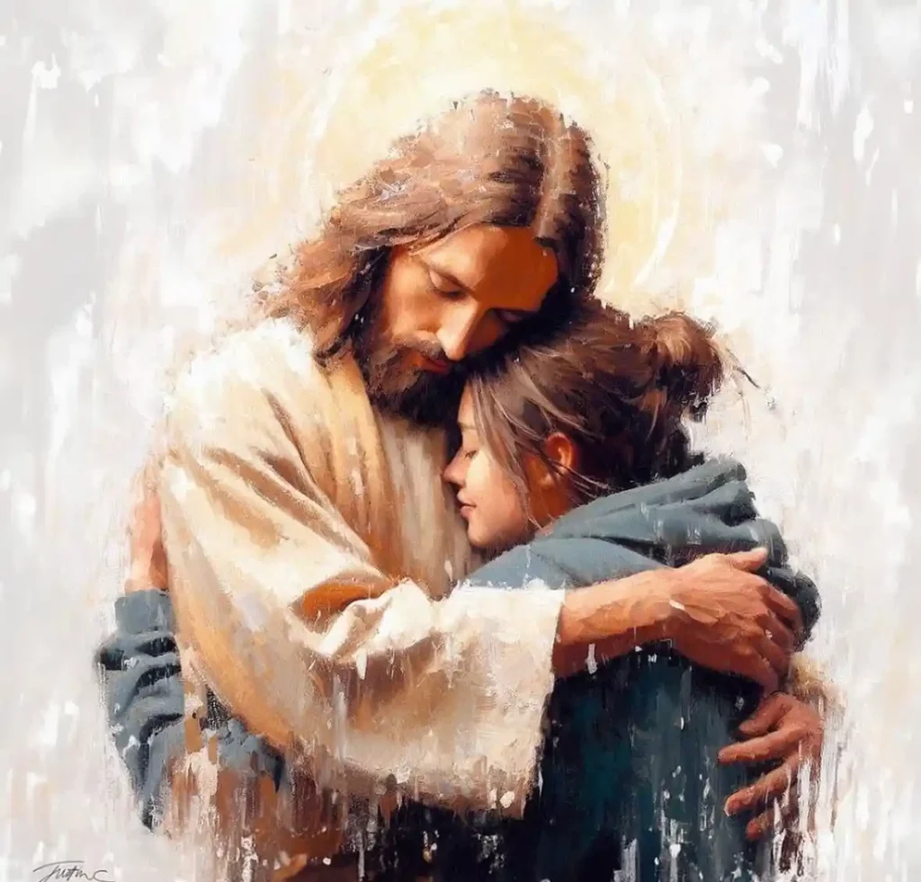 Jesus Holding Me Images