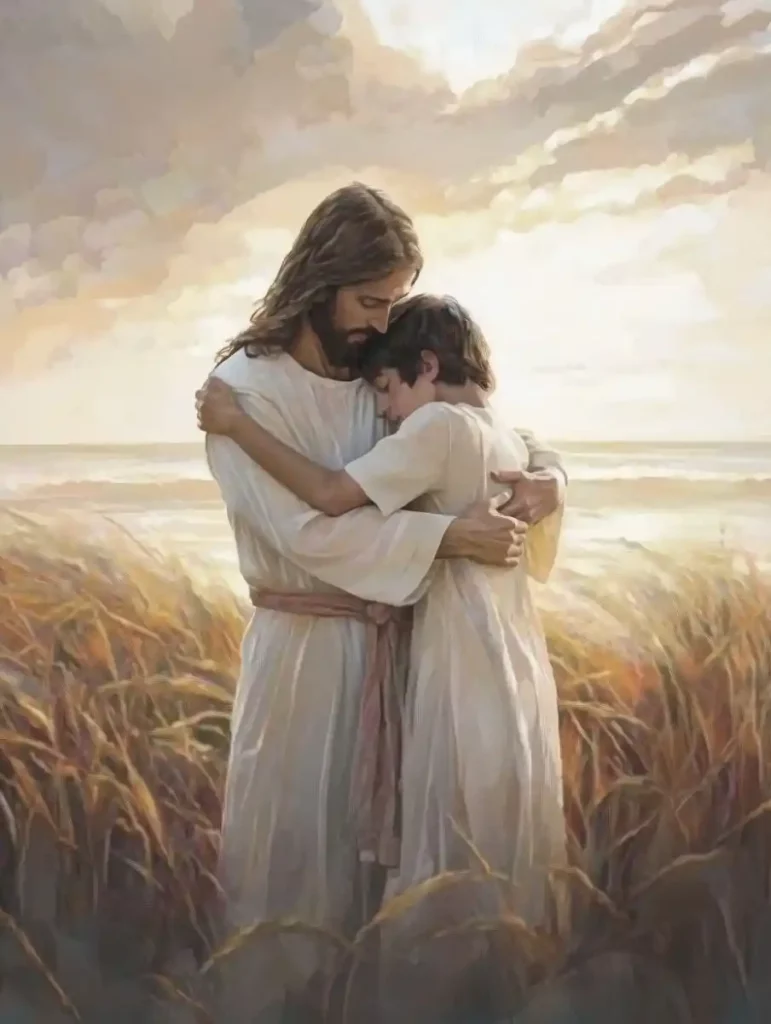 Jesus Holding Me Images