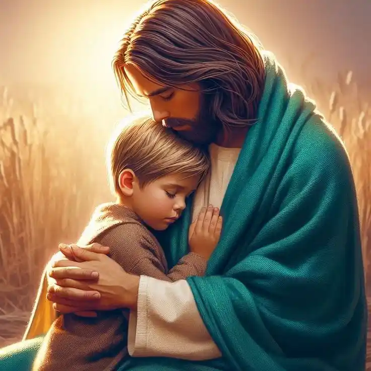 Jesus Holding Me Images