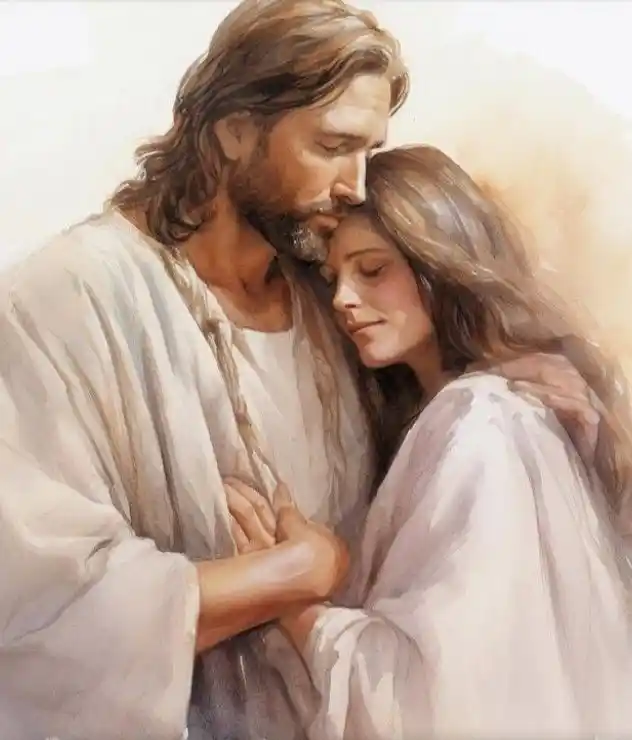 Jesus Holding Me Images