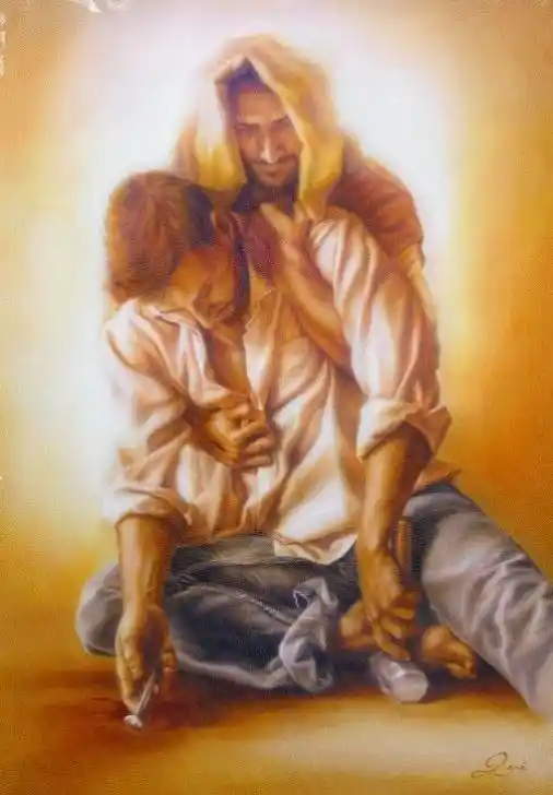 Jesus Holding Me Images