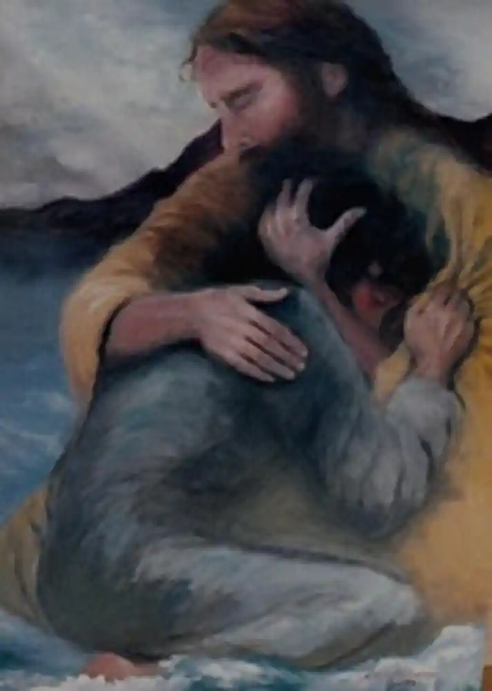 Jesus Holding Me Images