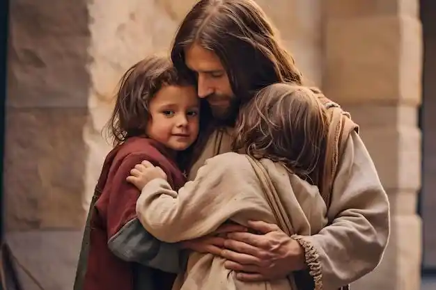 Jesus Holding Me Images
