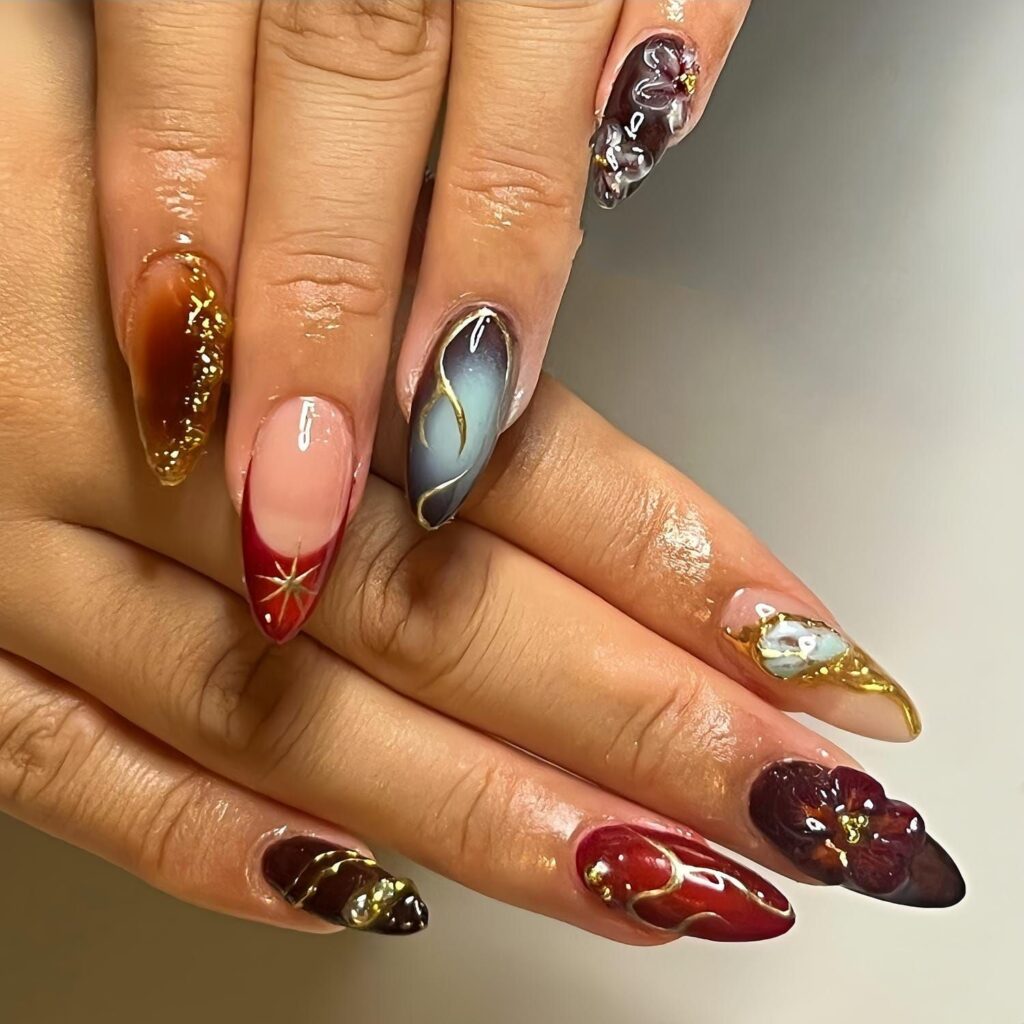 Unique Acrylic Nails