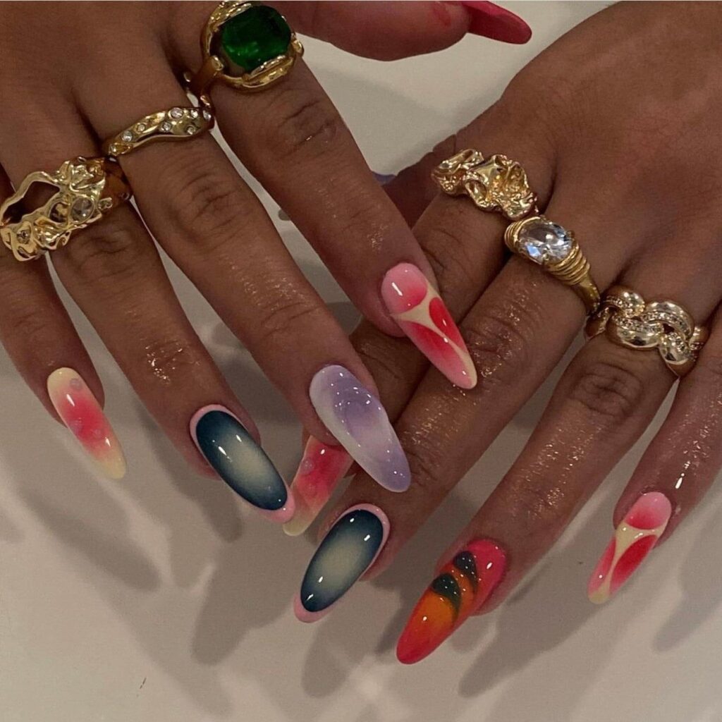 Unique Acrylic Nails