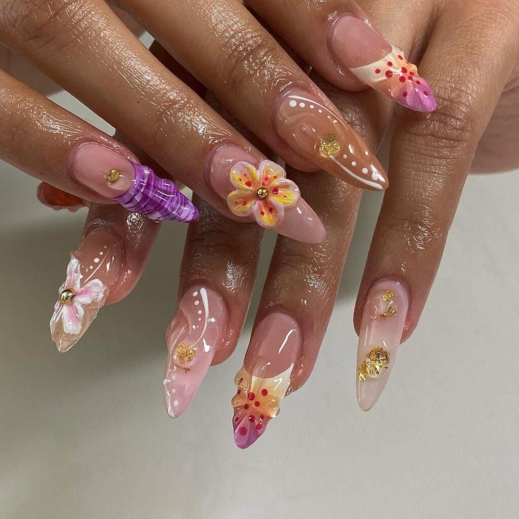 Unique Acrylic Nails