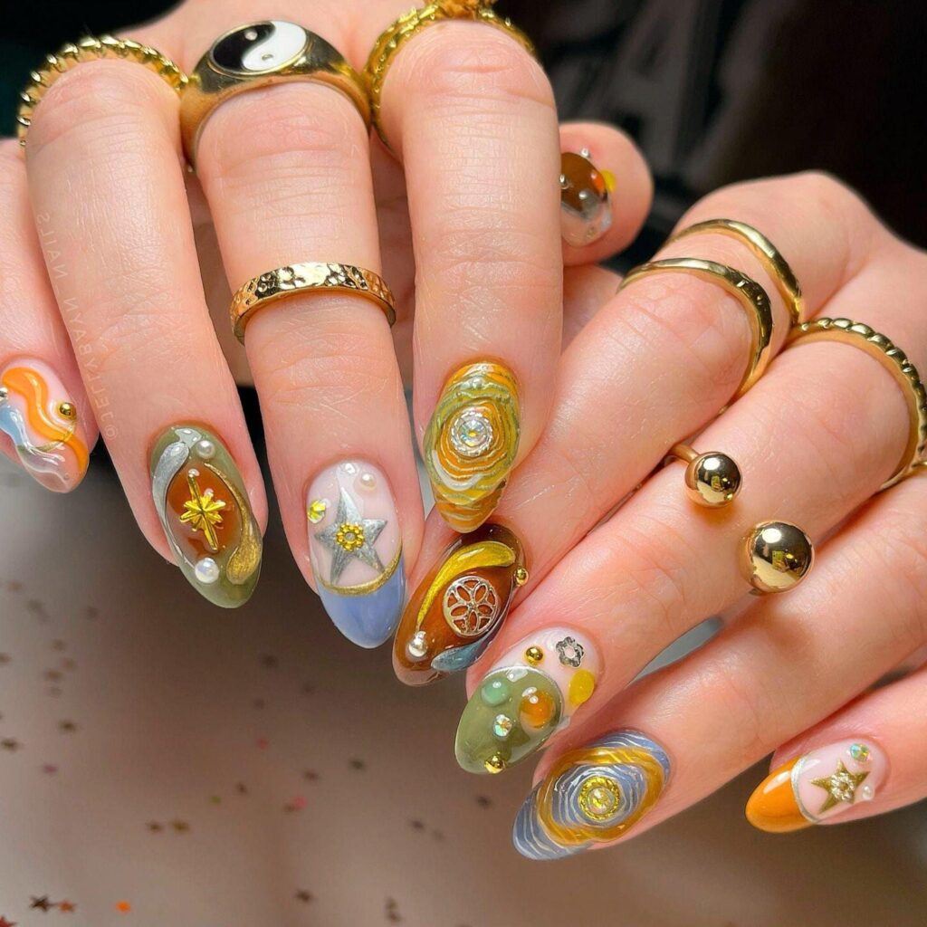 Unique Acrylic Nails