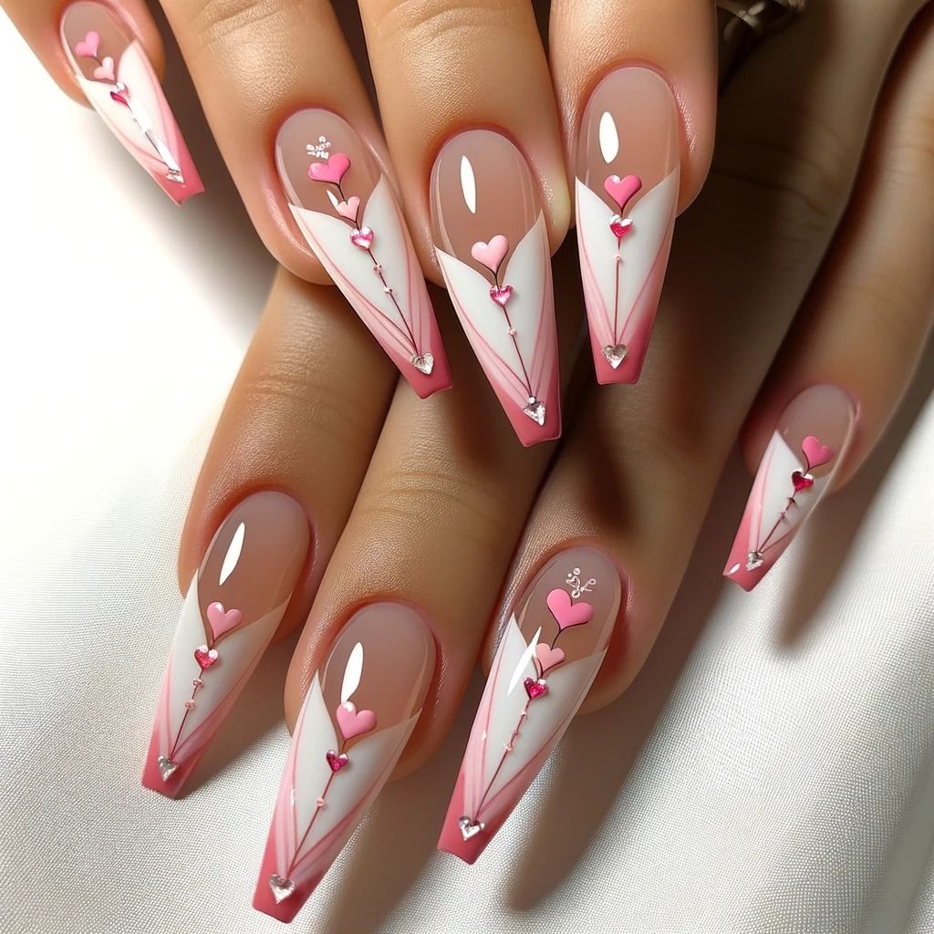 Valentine Day Nails