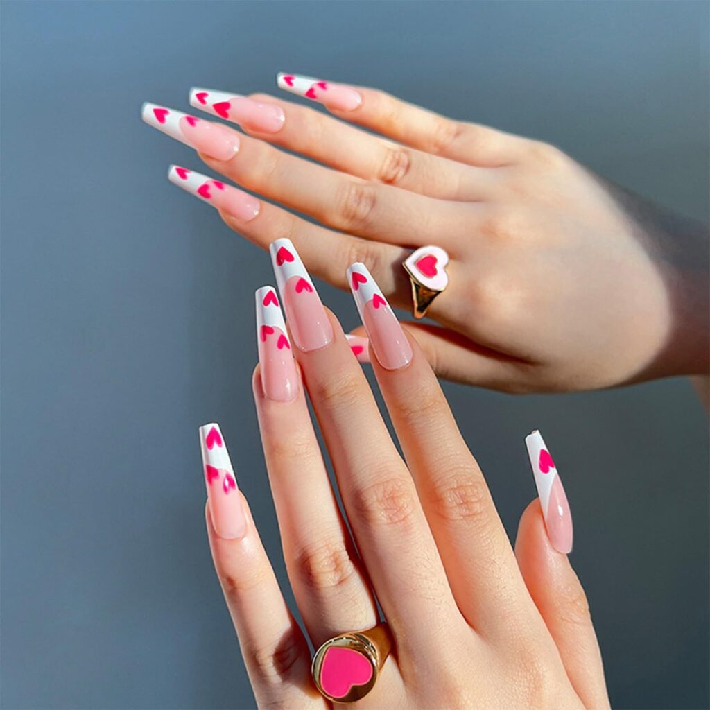 Valentine Day Nails
