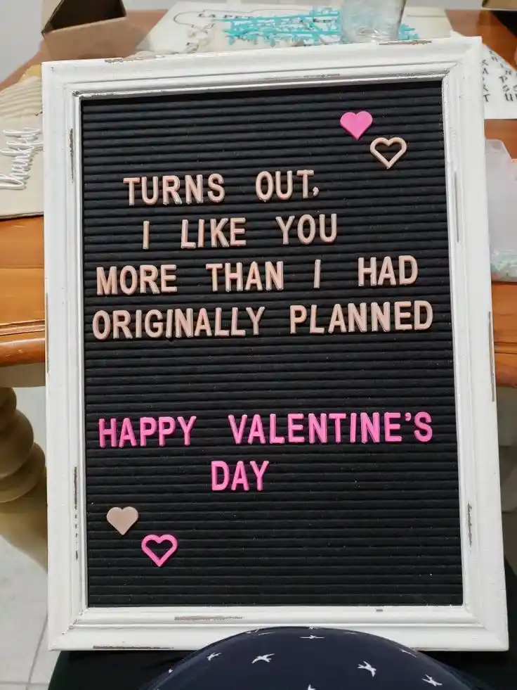 Valentine Letter Board Ideas