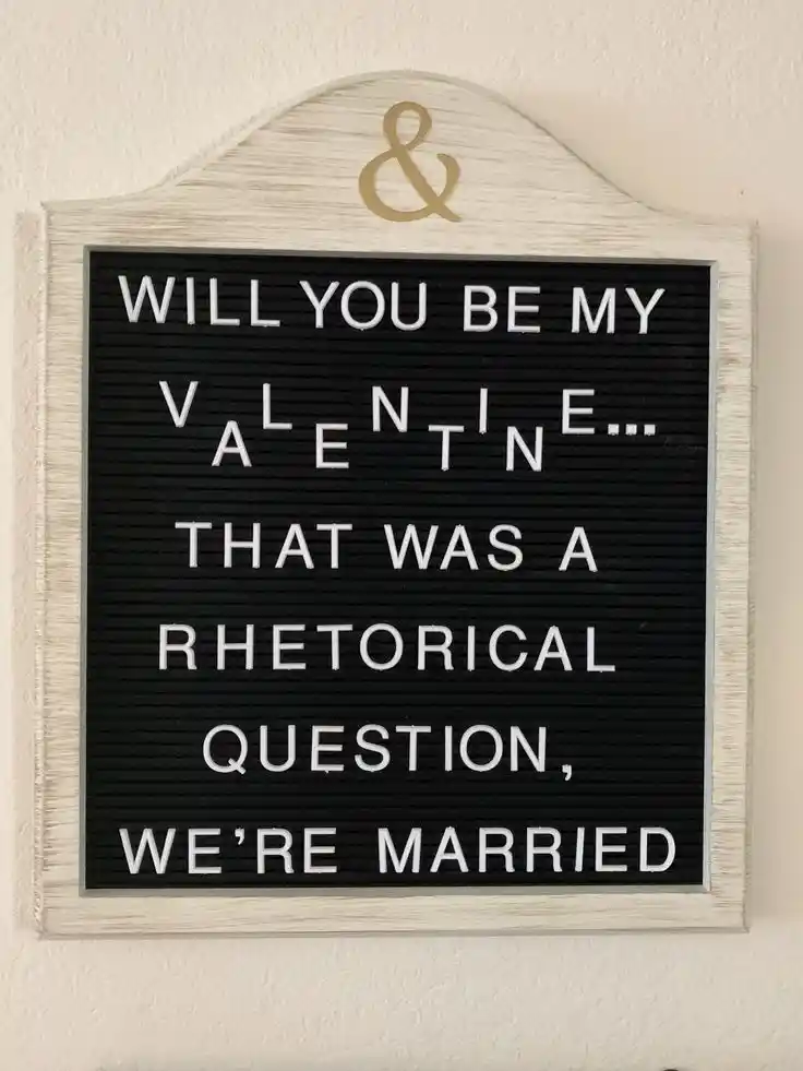 Valentine Letter Board Ideas