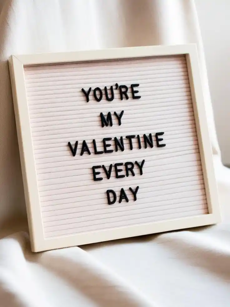 Valentine Letter Board Ideas