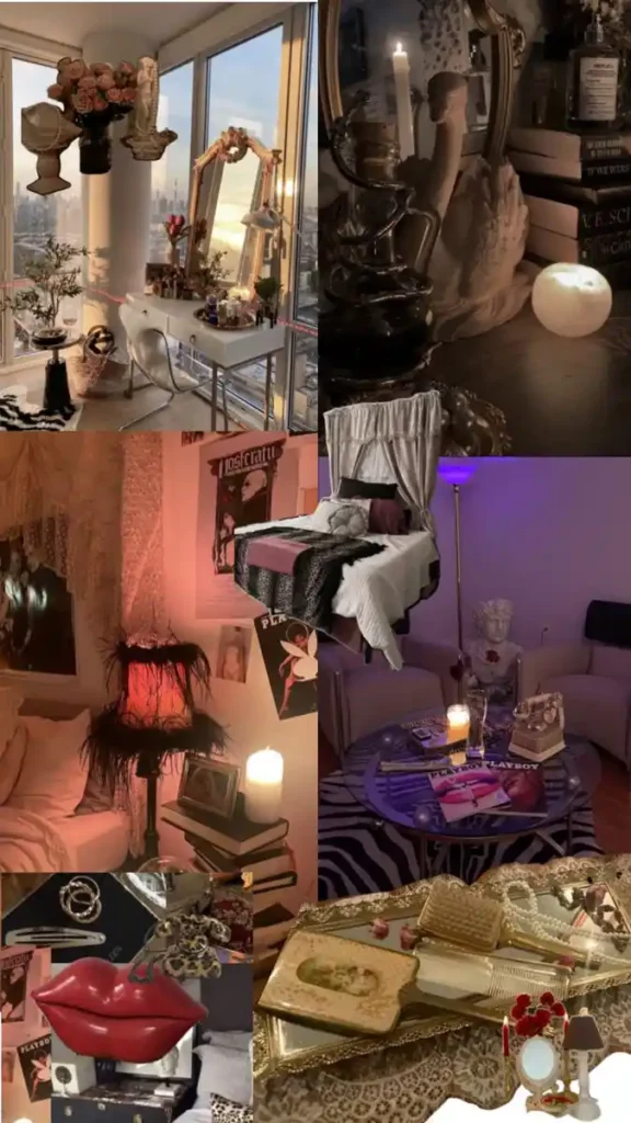 90s Whimsy Goth Bedroom