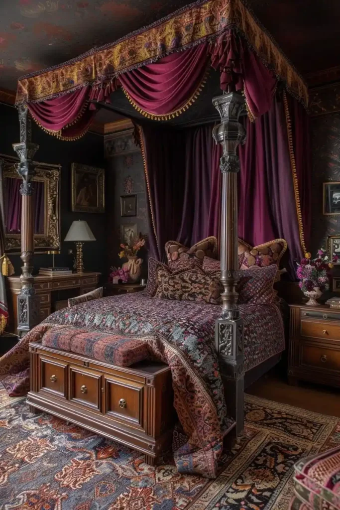 90s Whimsy Goth Bedroom