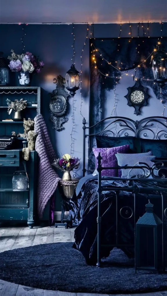90s Whimsy Goth Bedroom