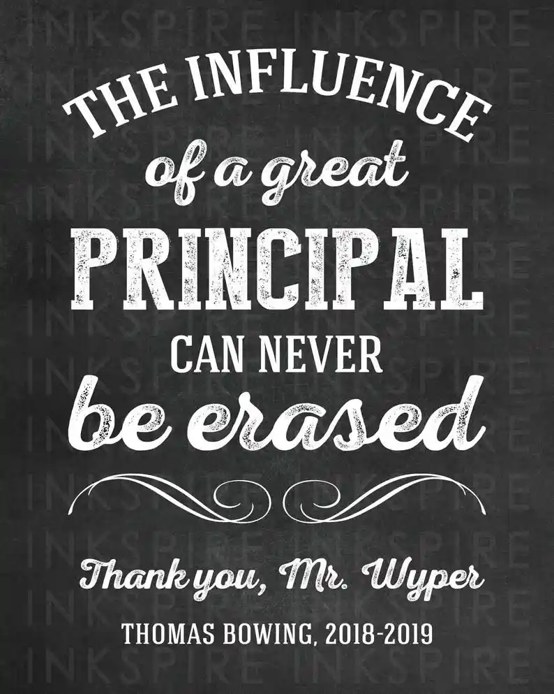 Assistant Principal Appreciation Gifts