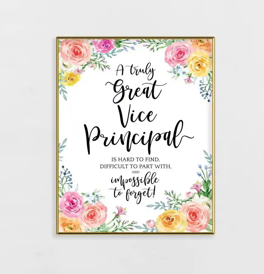 Assistant Principal Appreciation Gifts