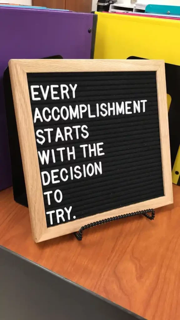 Easy Letterboard Quotes
